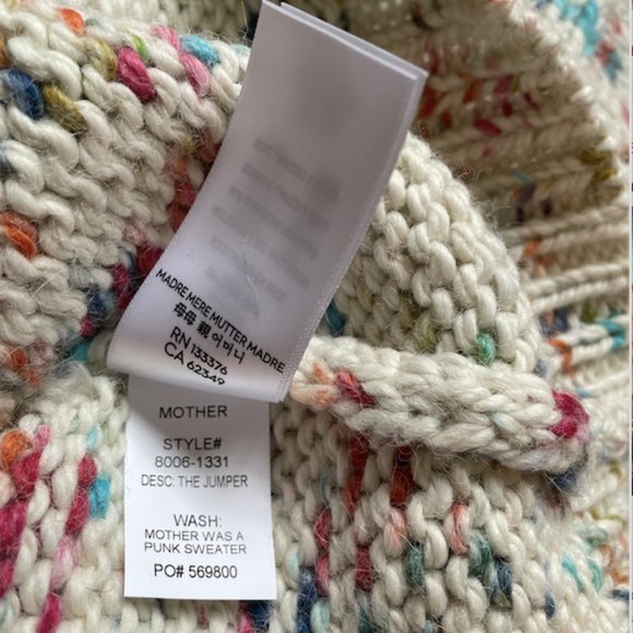 MOTHER | The Jumper Mother Was A Punk Sweater - Picture 7 of 8